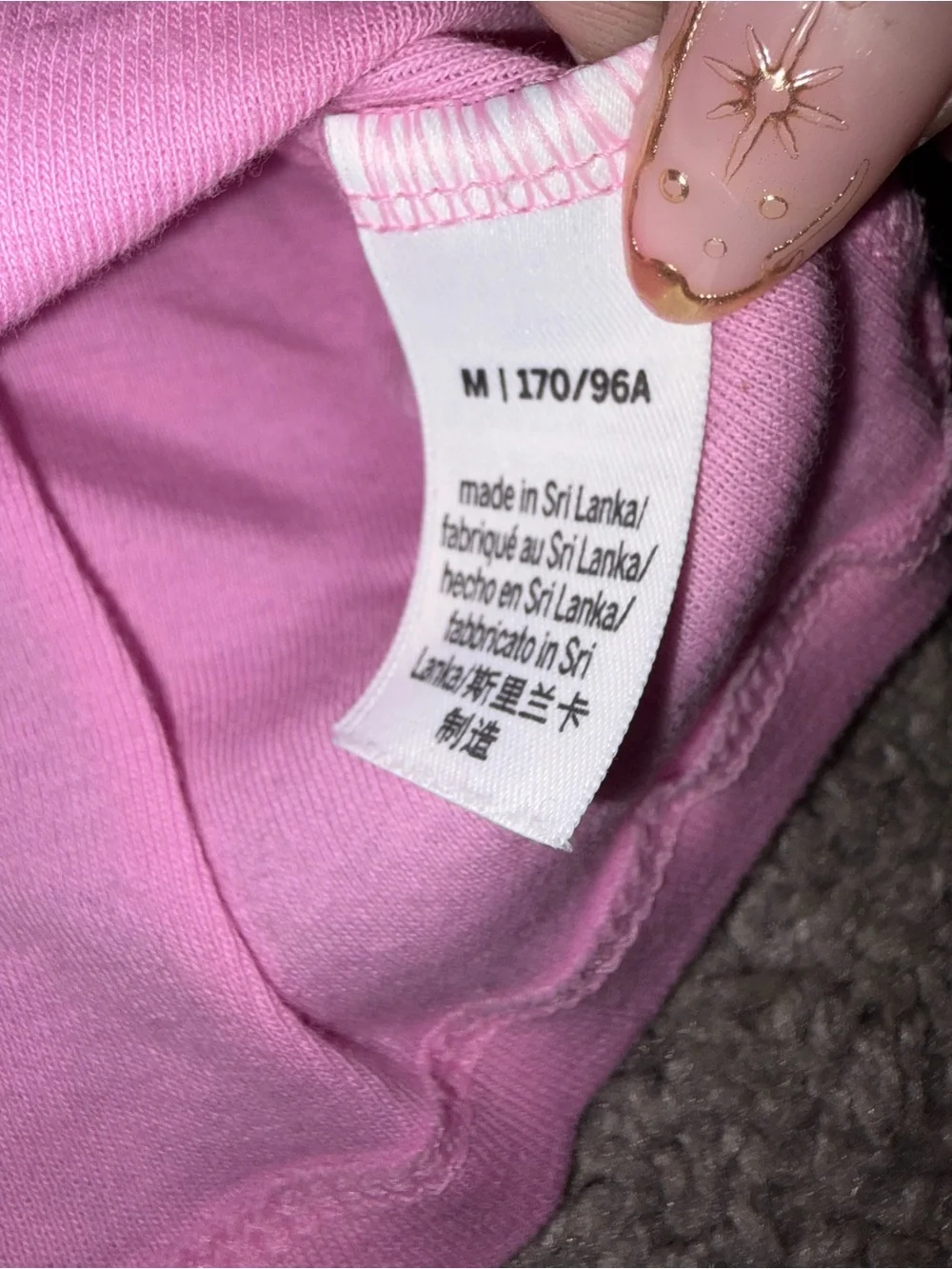 Victoria secret PINK cotton henley cami in pink lollipop Size M